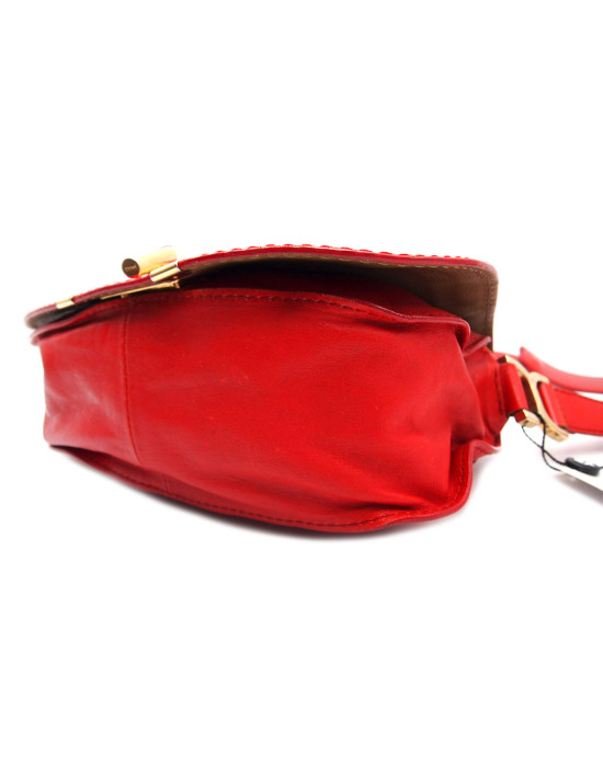 Chloe Tracolla Pelle Rossa