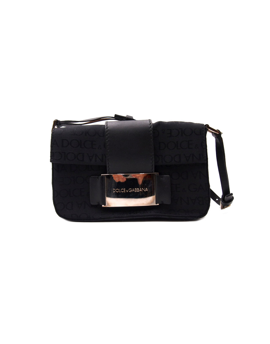 Dolce & Gabbana Pochette Tela Nera
