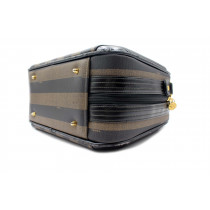 Fendi Tris Valigie Tela Marrone