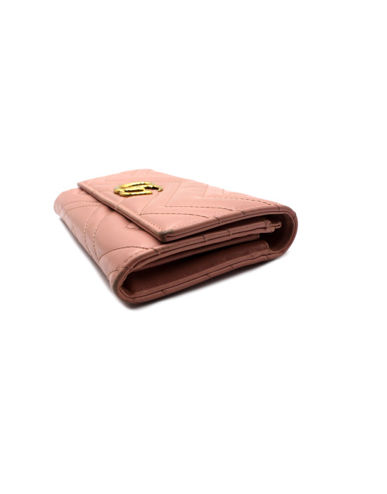 Gucci Marmont Portafoglio Pelle Rosa