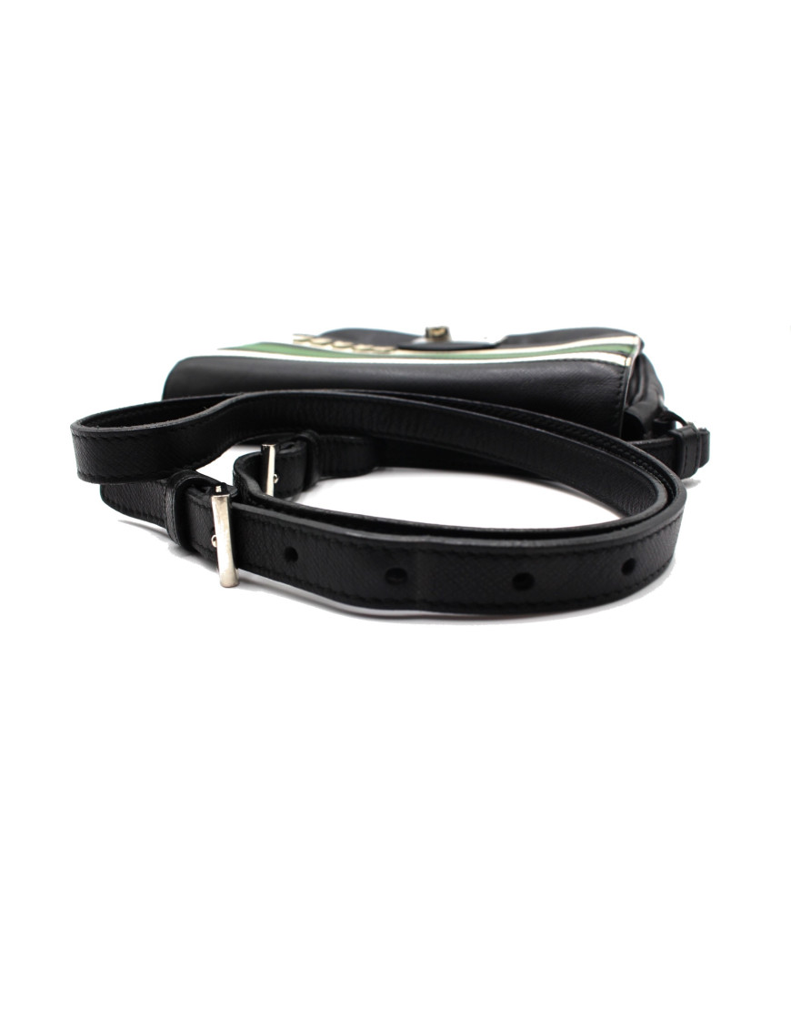 Tra Colla A Farfalla In Pelle Nera - Accessorio Moda Unisex, Versatile - Foto 6