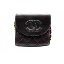 Chanel Tracolla Pelle Nera