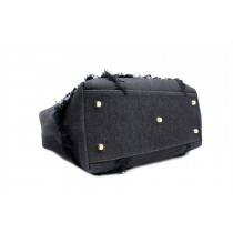 Dior Diorissimo Grey and Black Canvas