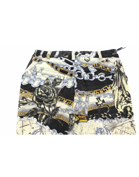 Cavalli Pantalone Cotone Fantasia