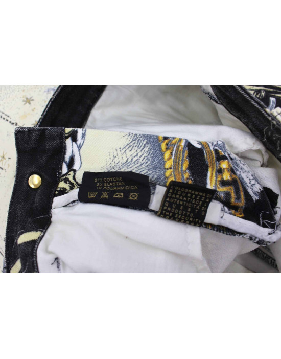 Cavalli Pantalone Cotone Fantasia