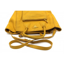 Prada Shopping Pelle Gialla