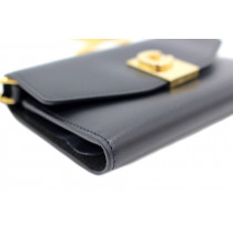 Celine Portacellulare Pelle Nera