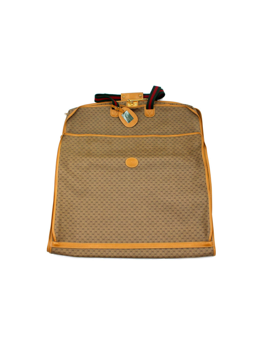 Gucci Porta Abiti Tela Marrone