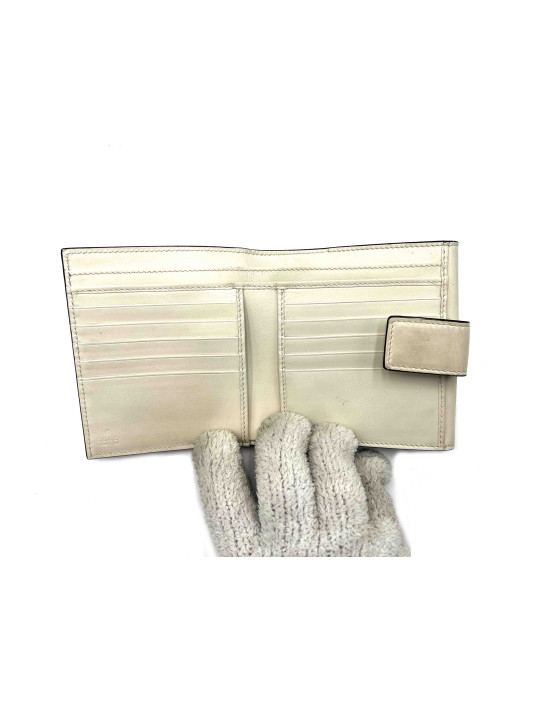 Gucci Portafoglio Pelle e Tela
