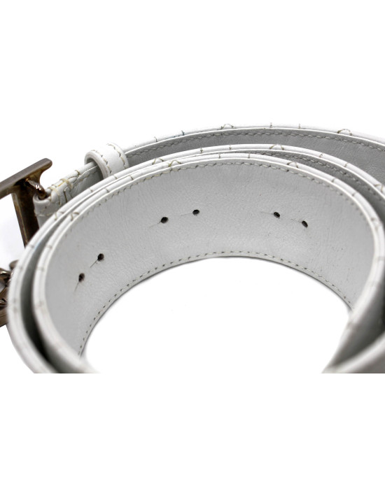 Dior Cintura Pelle Bianca