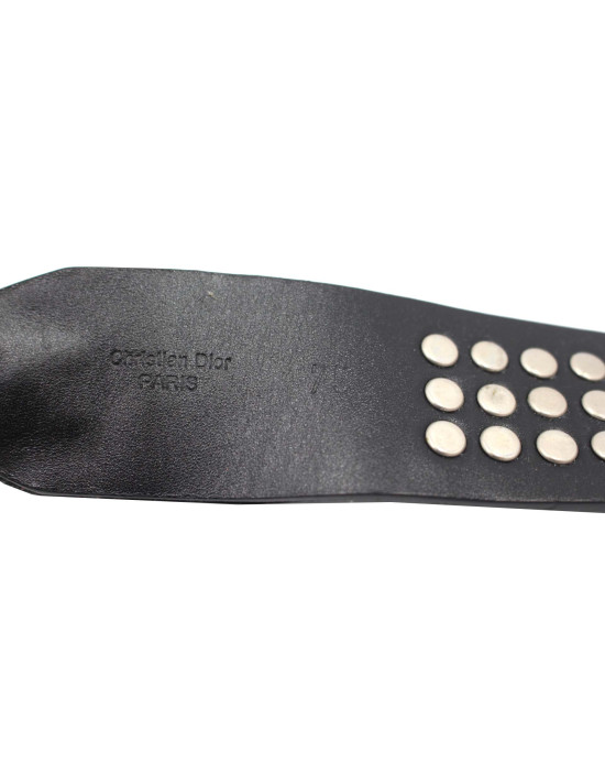 Dior Cintura Borchie Pelle Nera