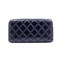 Chanel Portafoglio Pelle Blu