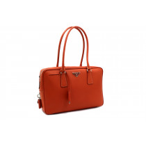 Prada Shopping Pelle Arancio