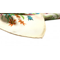 Gucci Foulard Seta Panna