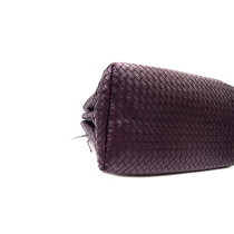 Bottega Veneta Roma Shopping Pelle Melanzana