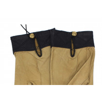 Chanel Guanti Pelle Beige