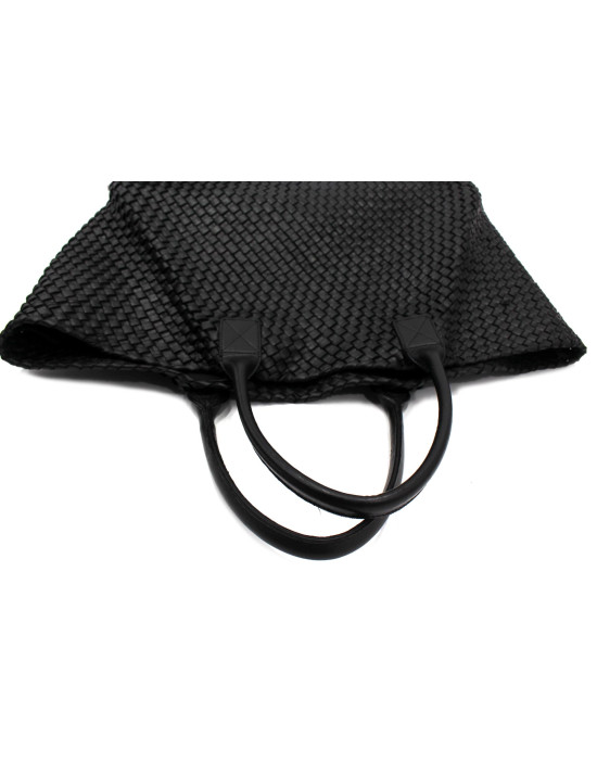 Bottega Veneta Cabat Pelle Nera