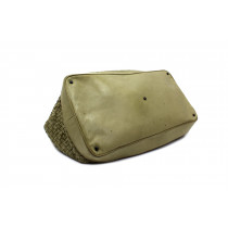 Bottega Veneta Borsa Weekend Pelle Beige