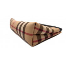 Burberry Beige Check Cosmetic Pouch