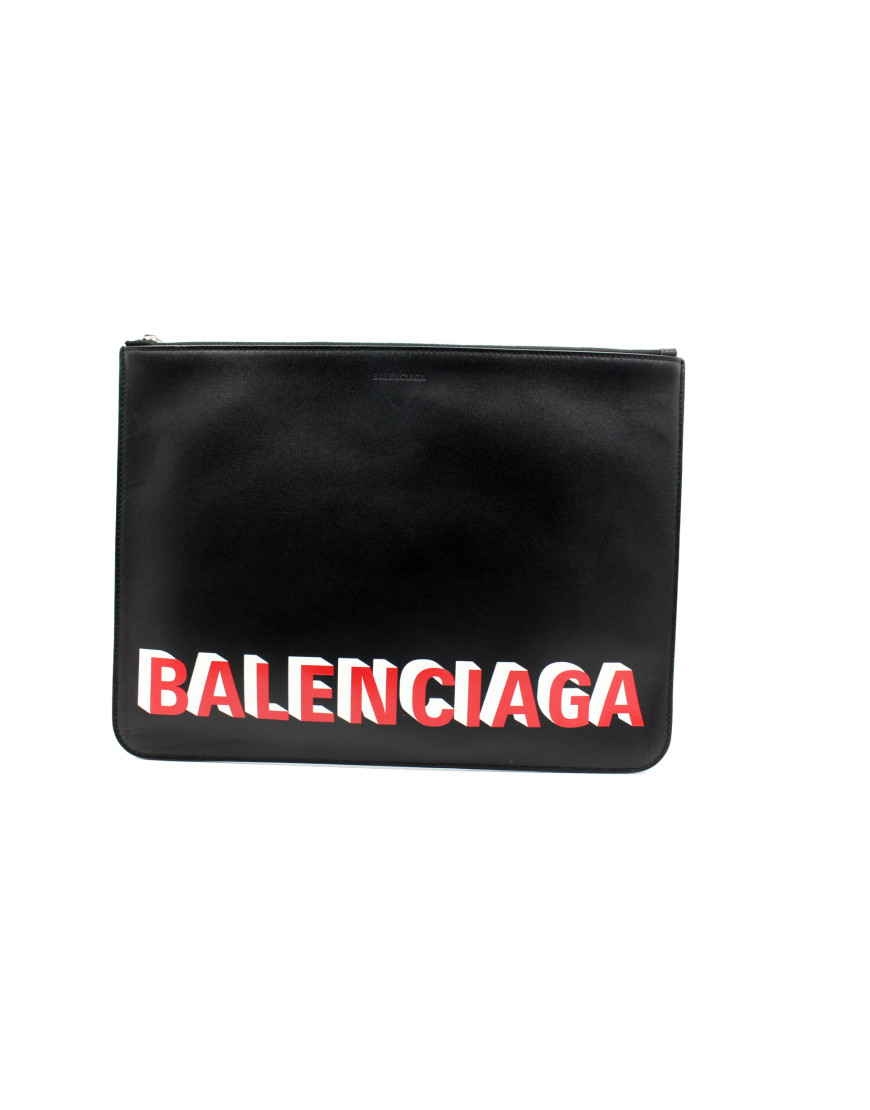 Balenciaga Pochette Pelle Nera
