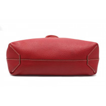 Hermes Tote Togo Rotes Leder Umkehrbar