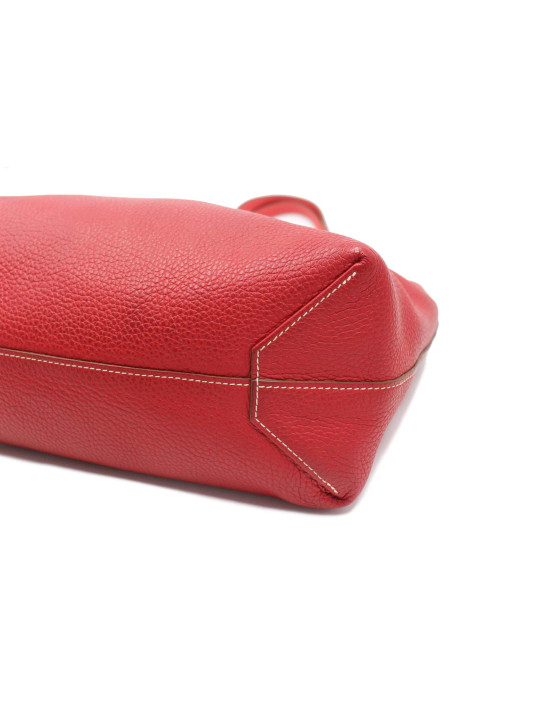 Hermes Tote Togo Cuir Rouge Réversible