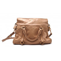 Miu Miu Bow Bag Pelle Beige