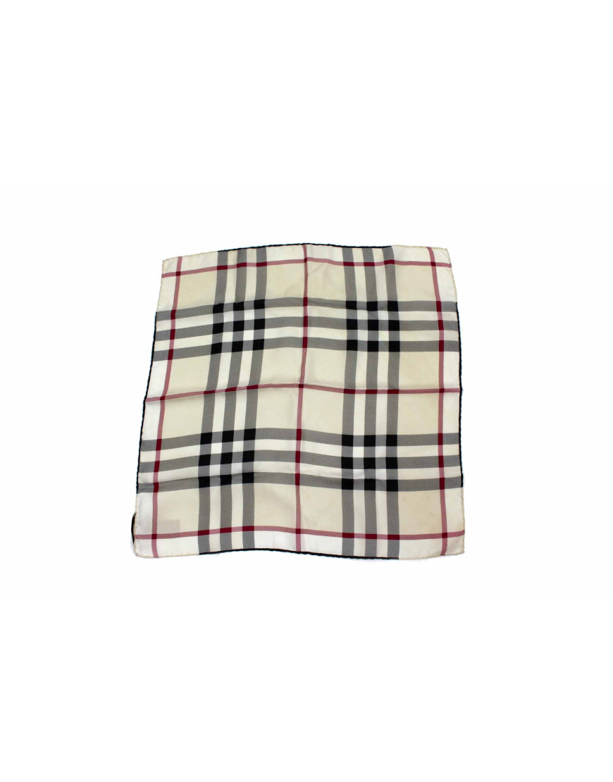 Burberry Foulard Check Seta