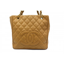 Chanel Cabas Pelle Beige