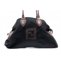 Fendi Shopping Tela Nera