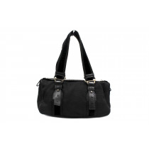 Saint Laurent Bauletto Tela Nera