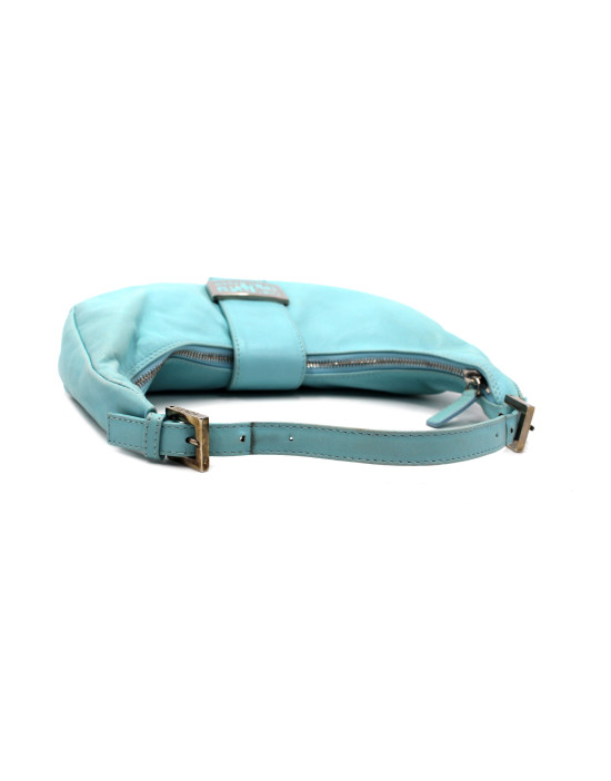 Fendi Hobo Pelle Turchese