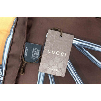 Gucci Foulard Seta Marrone