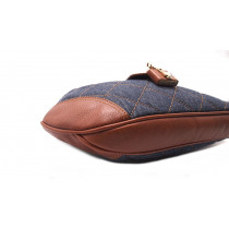 Burberry Hobo Denim Blu