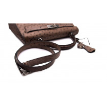 Hermes Kelly Struzzo Etoupe