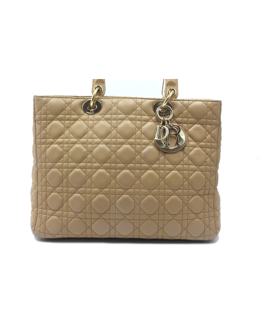 Dior Lady 7 Pelle Beige