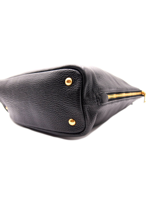 Prada Shopping Pelle Nera