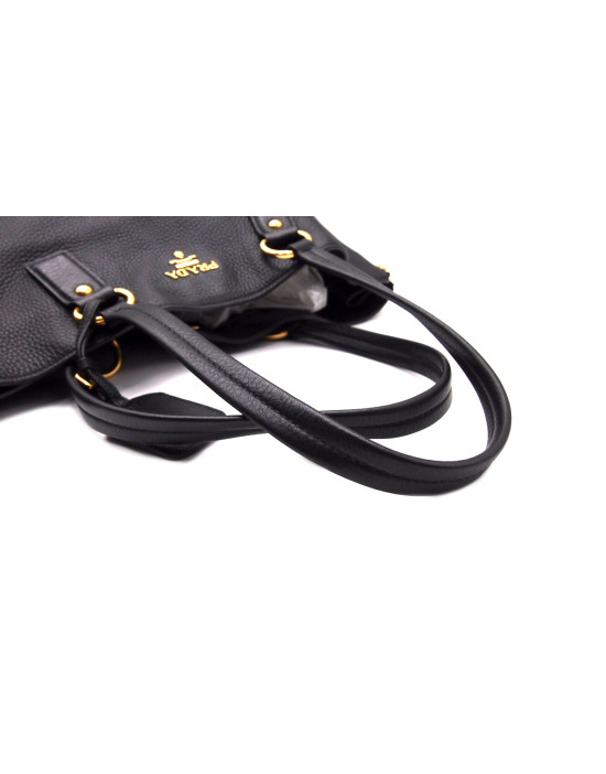 Prada Shopping Pelle Nera