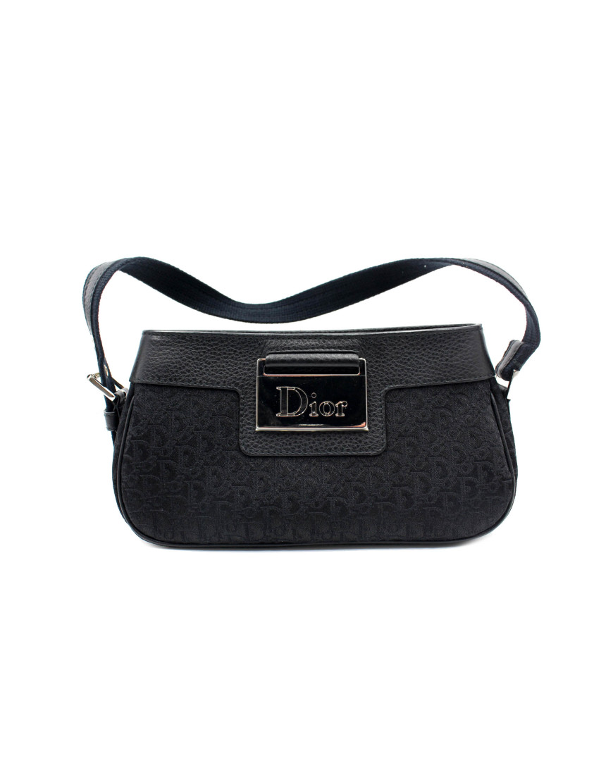 Dior Pochette Tela Nera