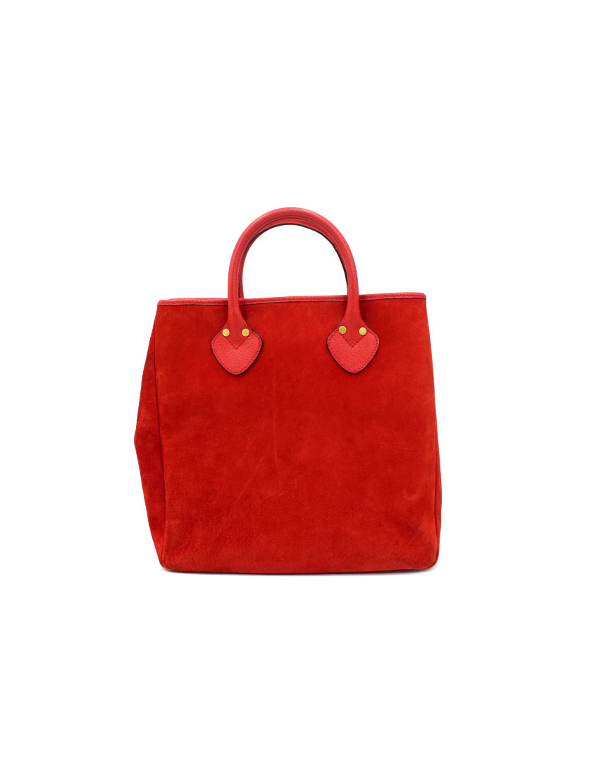 Gucci Shopping Suede Arancio