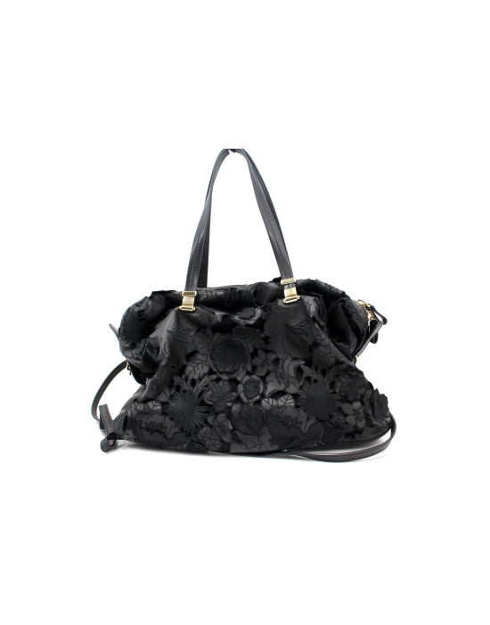 Valentino Shopping Pelle Nera