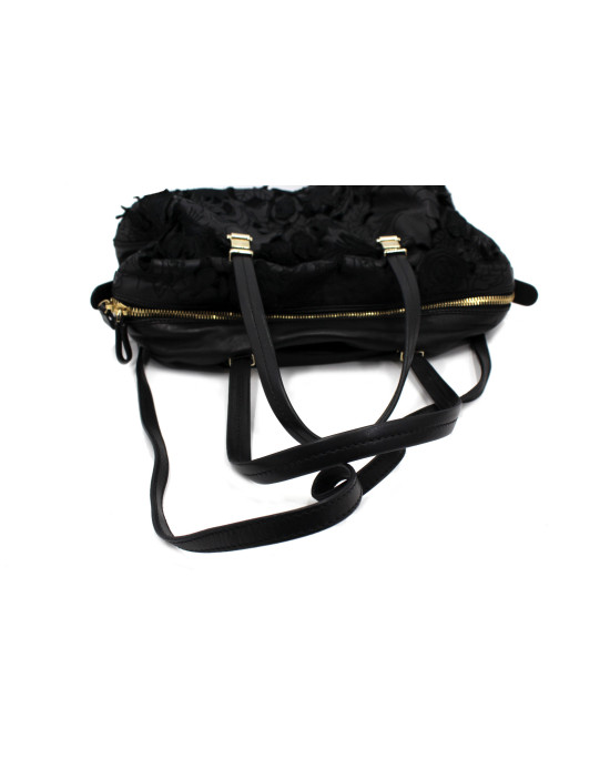 Valentino Shopping Pelle Nera
