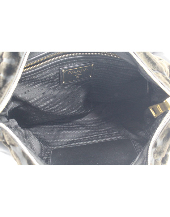 Prada Shopping Tela Nera