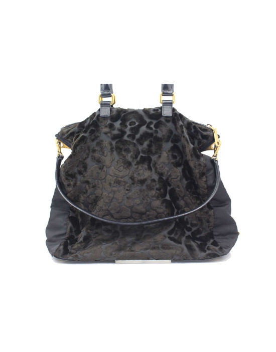 Prada Shopping Tela Nera