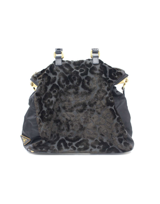 Prada Shopping Tela Nera