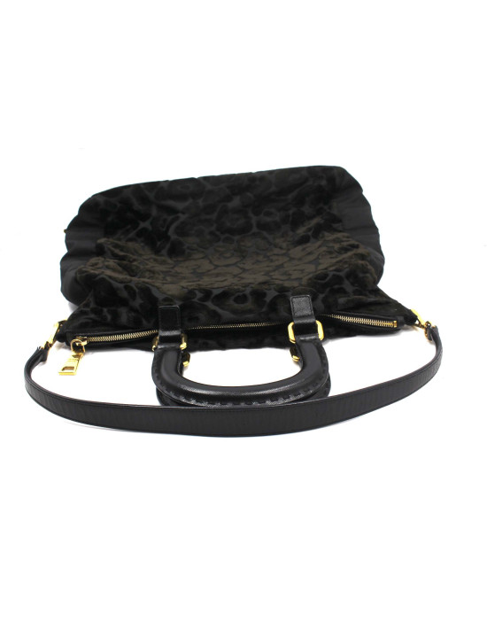 Prada Shopping Tela Nera