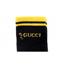 Gucci Calzini Nero e Oro