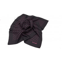 Saint Laurent Foulard Seta Nera