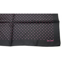 Saint Laurent Foulard Seta Nera