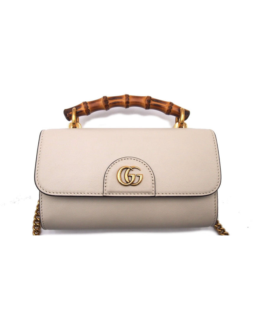 Gucci Diana Pelle Beige